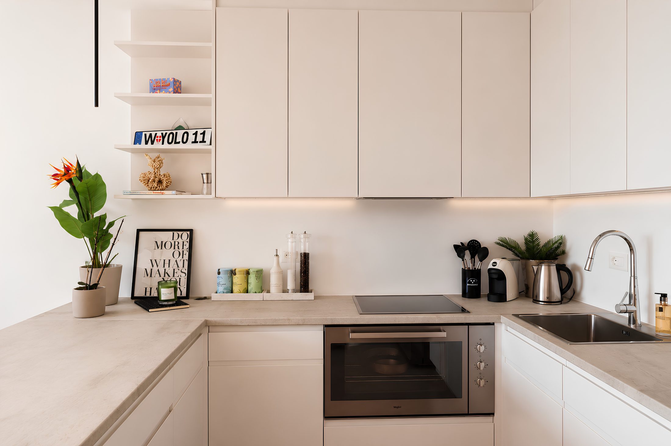 Villa Yolo kitchen