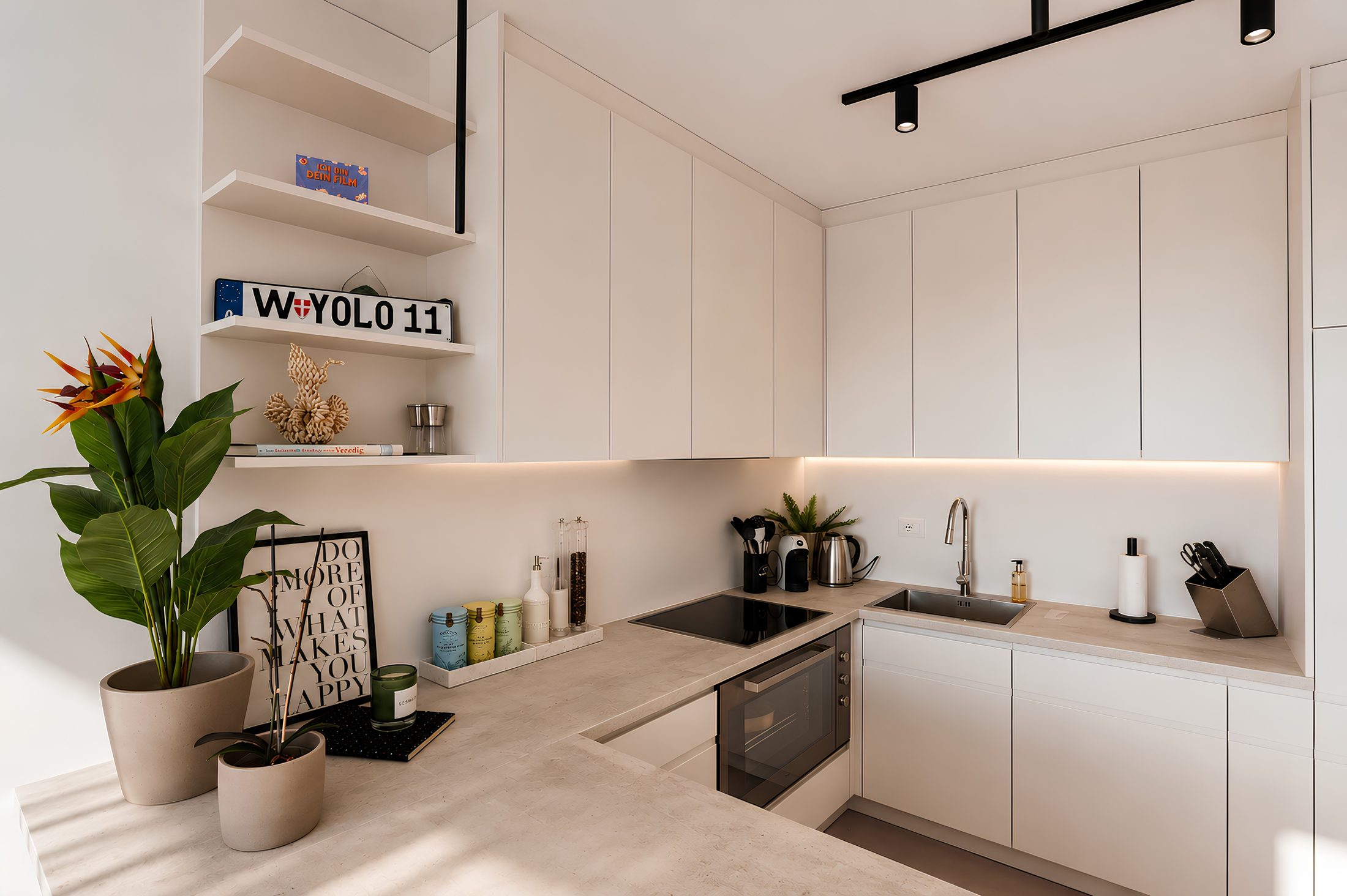 Villa Yolo kitchen