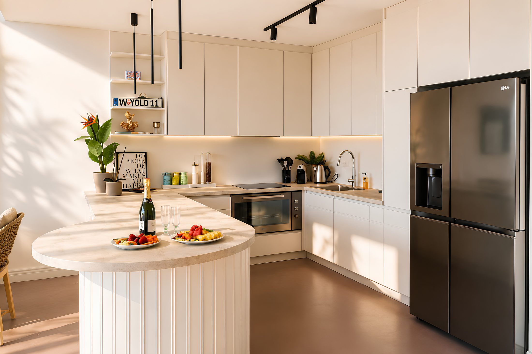 Villa Yolo kitchen